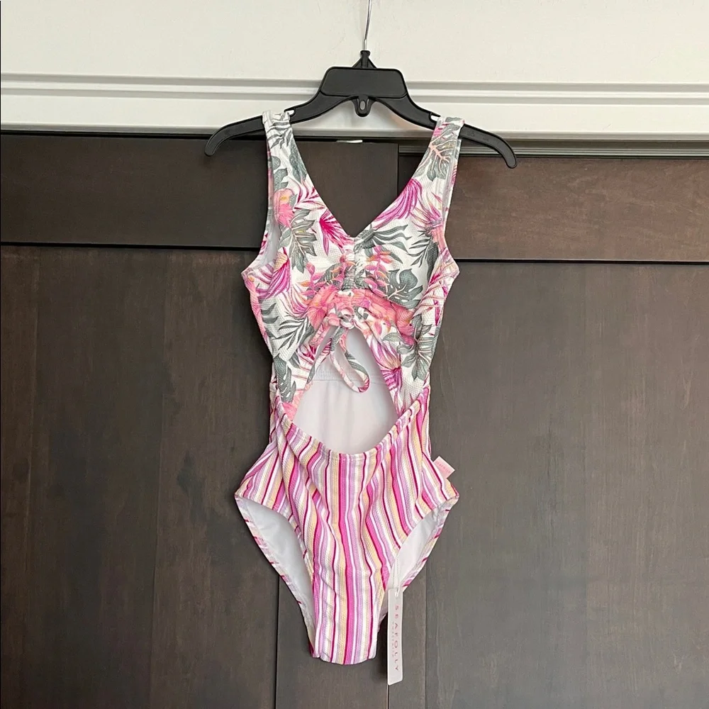 Seafolly Australia Girls One Piece Swimsuit Size 8
